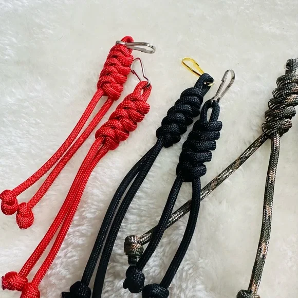 Colorful Paracord Keychains Set - Picture 2 of 4